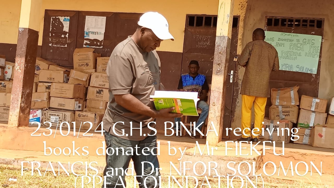 GHS Binka - Book Donation